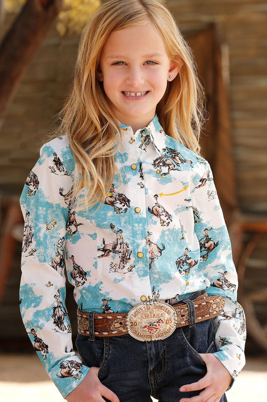 Retro 'Bronco' Girls Shirt by Cruel Girl®