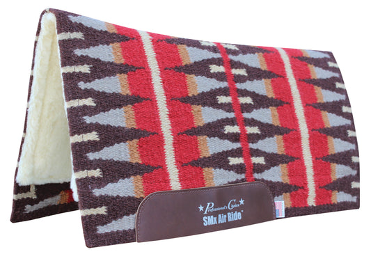 Coffee 'Sharp Shooter' SMx Air Ride™ Saddle Pad by Professional's Choice®