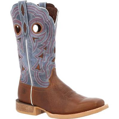 Lady Rebel Pro® Brown & Periwinkle Women's Boot by Durango®