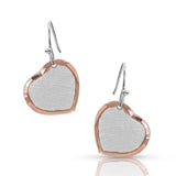 "Perfectly Paired" Heart Earrings by Montana Silversmiths
