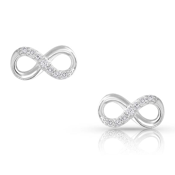 Infinity Earrings by Montana Silversmiths®