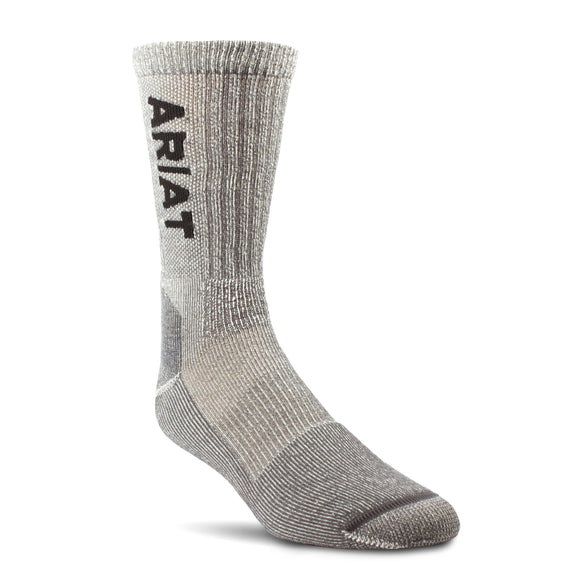 Lightweight Merino Wool Blend Steel Toe Socks by Ariat Work®
