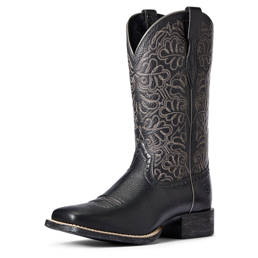 Black Deertan 'Round Up Remuda' Women's Boot by Ariat ®