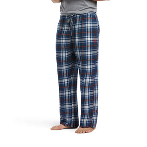Blue Plaid Men's Pajama Pant by Ariat®