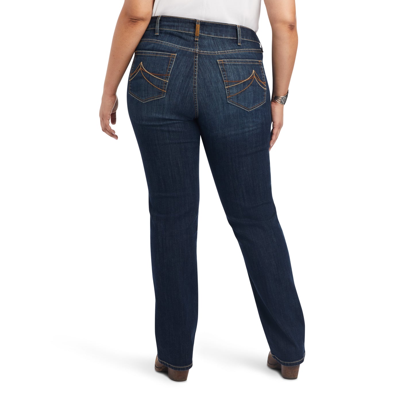 PLUS SIZE Mid Rise 'Burbank' Straight Leg Women's Jean by Ariat®