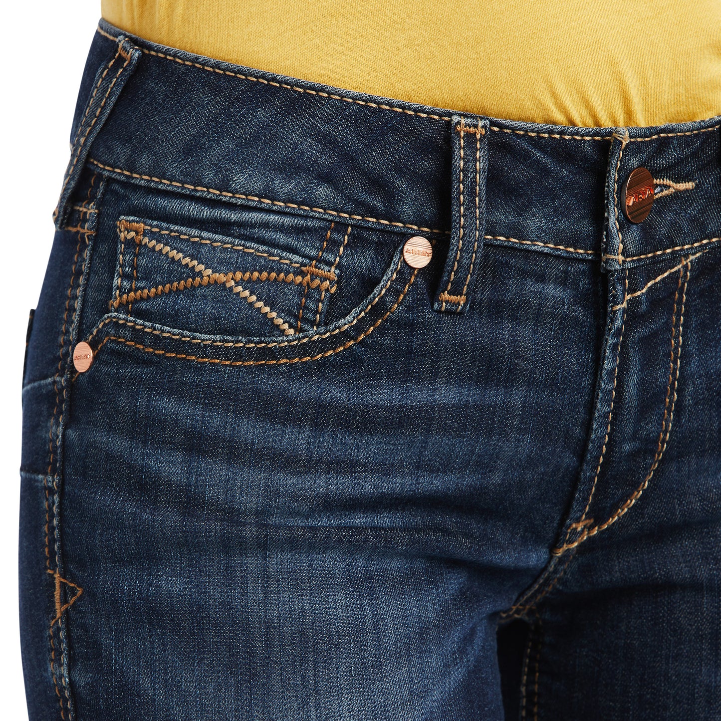 PLUS SIZE Mid Rise 'Burbank' Straight Leg Women's Jean by Ariat®
