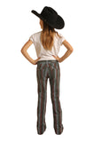 Striped Trouser Girl's Jean by Rock & Roll Cowgirl®