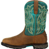 Teal Carbo Tec LT™ Women's Boot by Georgia Boot®