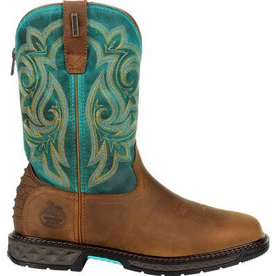 Teal Carbo Tec LT™ Women's Boot by Georgia Boot®