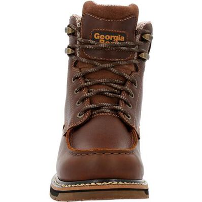 AMP LT Edge™ Waterproof Moc-Toe Work Men's Boot by Georgia Boot®