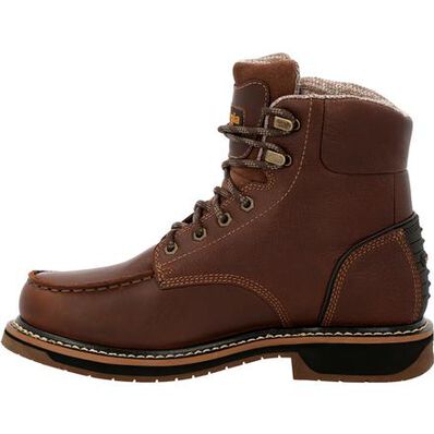 AMP LT Edge™ Waterproof Moc-Toe Work Men's Boot by Georgia Boot®