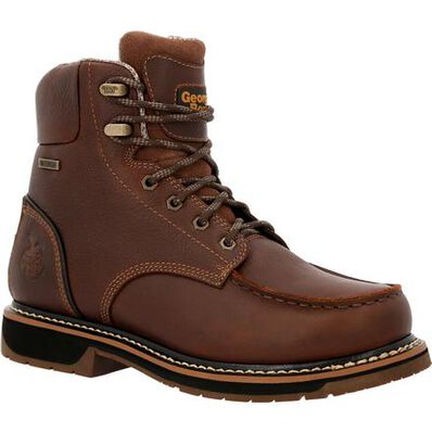AMP LT Edge™ Waterproof Moc-Toe Work Men's Boot by Georgia Boot®