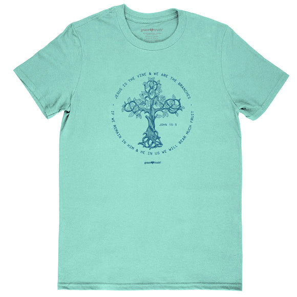'The Vine & The Branches' Women's T-Shirt by Grace & Truth®