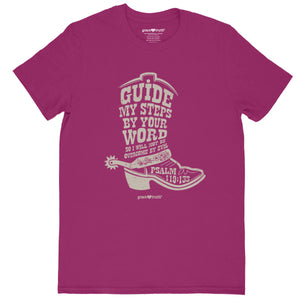 'Guide My Steps' Women's T-Shirt by Grace & Truth®