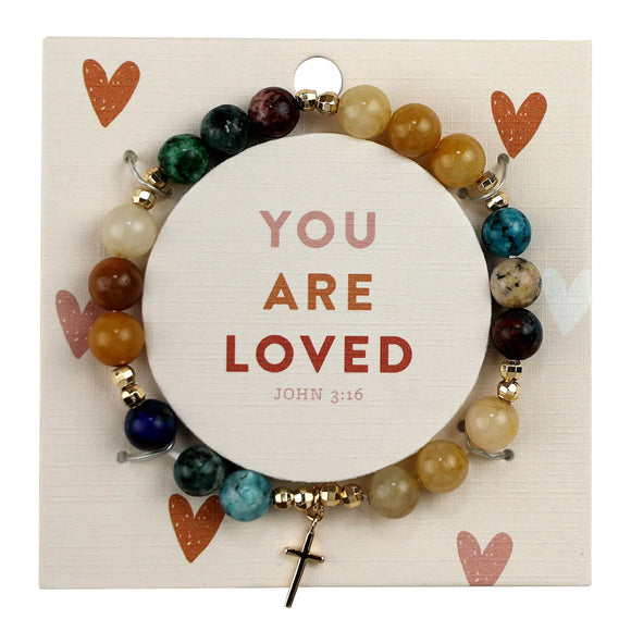 Grace & Truth® 'You Are Loved' Bracelet by Kerusso®