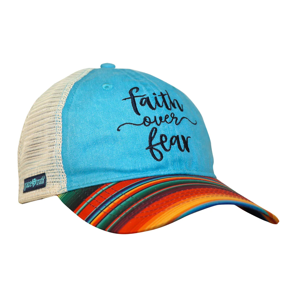 Grace & Truth® Serape 'Faith Over Fear' Cap by Kerusso®