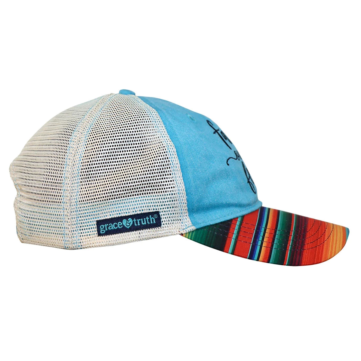 Grace & Truth® Serape 'Faith Over Fear' Cap by Kerusso®