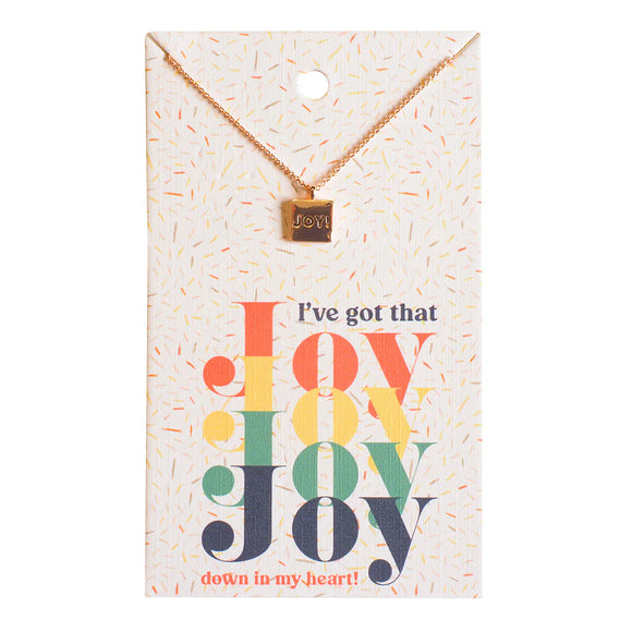 Grace & Truth® 'Joy Joy Joy' Necklace by Kerusso®