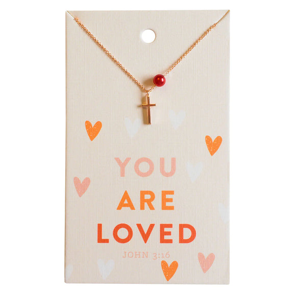 Grace & Truth® 'You Are Loved' Necklace by Kerusso®