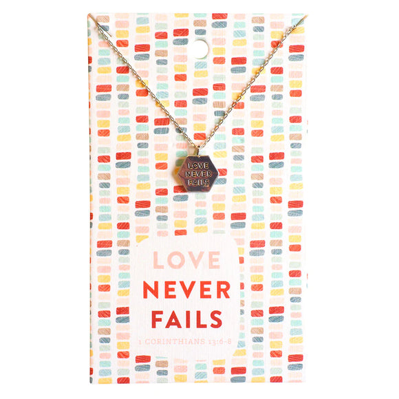 Grace & Truth® 'Love Never Fails' Necklace by Kerusso®