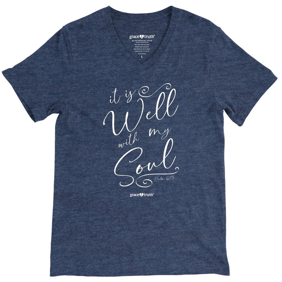 Grace & Truth® 'It is Well' Women's T-Shirt by Kerusso®