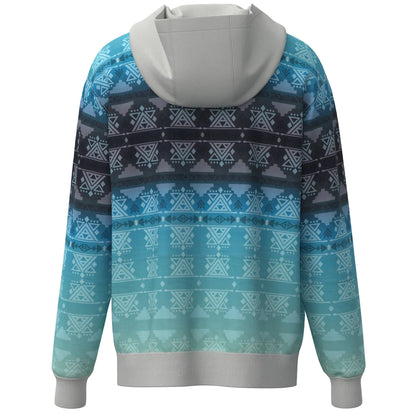 Grey & Teal 'Mesa' Men's Hoodie by Hooey®