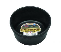 2 Quart Rubber Feed Pan by Little Giant®