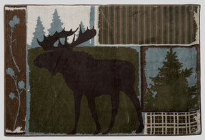 'Vintage Moose' Rug by Carsten's Inc.®