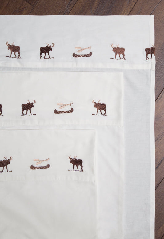 'Moose' Queen Sheet Set by Carsten's Inc.®