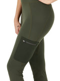 ATG™ Olive Hybrid Cargo Women's Legging by Wrangler®