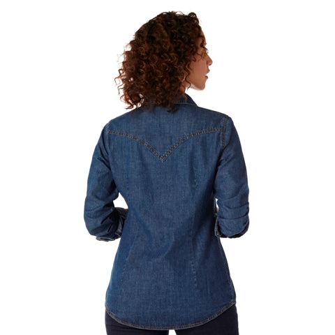Retro® Denim Ladies Shirt by Wrangler®