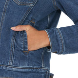 Retro™ Sherpa Lined Denim Women's Jacket by Wrangler®