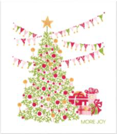 More Joy® Swedish Dishcloth - Christmas