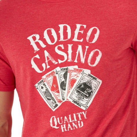 'Rodeo Casino' Men's T-Shirt by Wrangler®