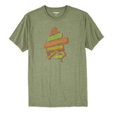 Olive 'Destination' Men's T-Shirt by Wrangler®