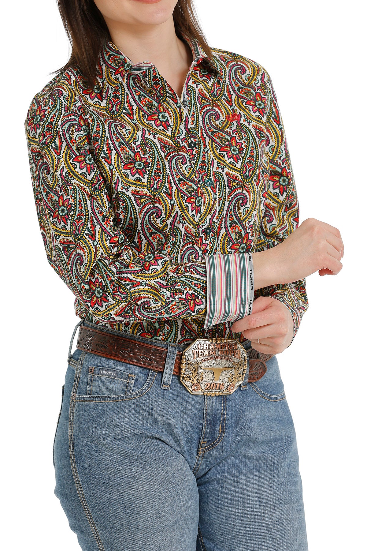 'Paisley Blitz' Women's Shirt by Cinch®