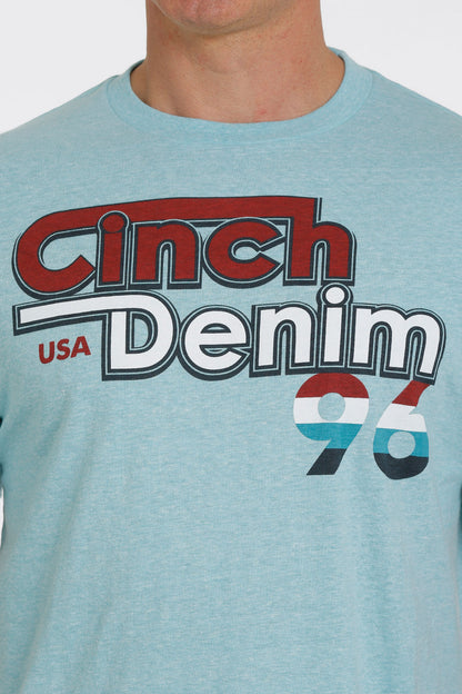 Turquoise '96' Men's T-Shirt by Cinch®