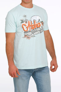 Camp Aloha™ 'Boots In The Sand' Men's T-Shirt by Cinch®