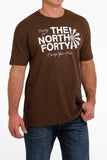 'Camp Yee-Haw - North Forty' Men's T-Shirt by Cinch®
