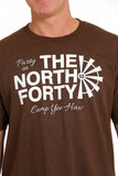 'Camp Yee-Haw - North Forty' Men's T-Shirt by Cinch®