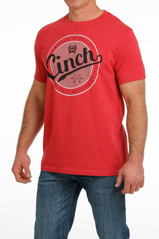 'Heather Red' Men's T-Shirt by Cinch®