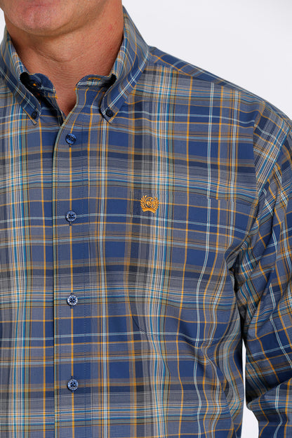 Royal Plaid Classic Fit Men's Shirt by Cinch®