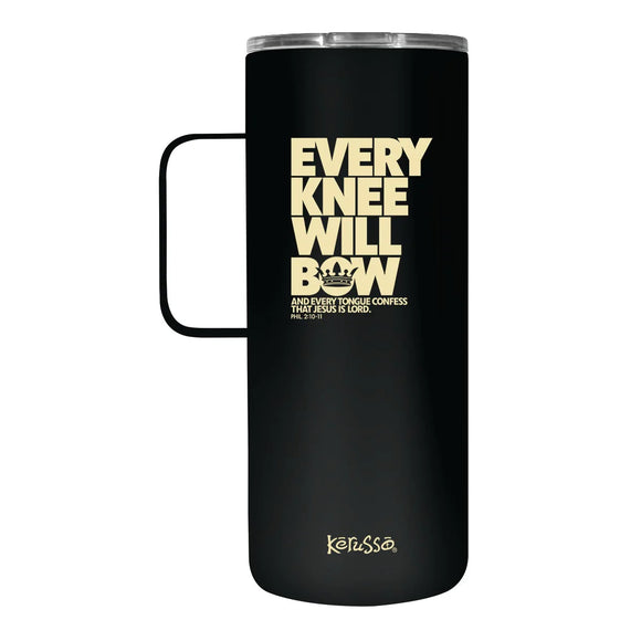 'Every Knee Will Bow' Travel Mug by Kerusso®