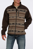 Chocolate Southwest Bonded Softshell Men's Jacket by Cinch®