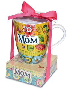 'Mom' Mug & Note Pad Set by Nicole Brayden®