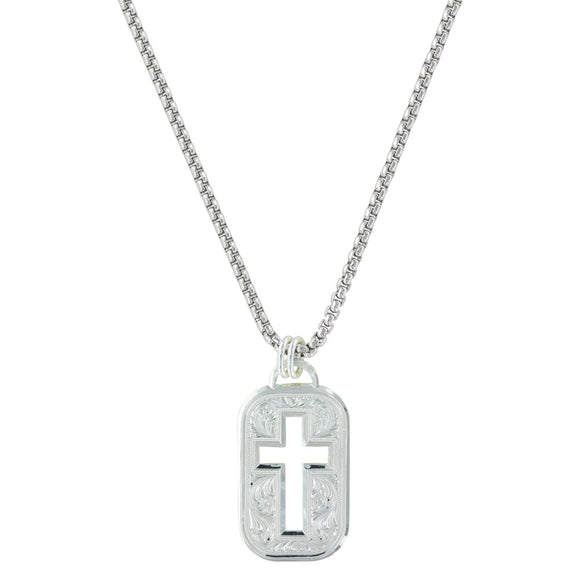 Classic Cross Cut Out Necklace by Montana Silversmiths®