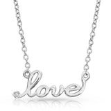 "love" Necklace by Montana Silversmiths