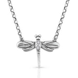 Dragonfly Necklace by Montana Silversmiths®