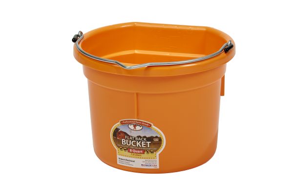 8 Quart Flat Back Bucket by Little Giant®