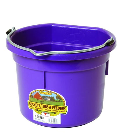 8 Quart Flat Back Bucket by Little Giant®